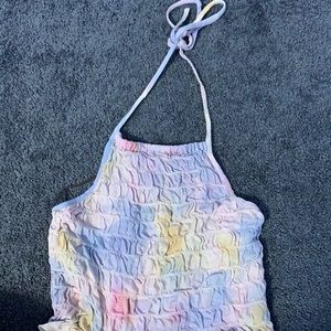 tank top that ties around the neck